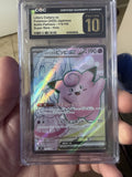 CGC Pristine 10 Pokemon Lillie's Clefairy ex 115/100 SV9 JP SR Holo 2025