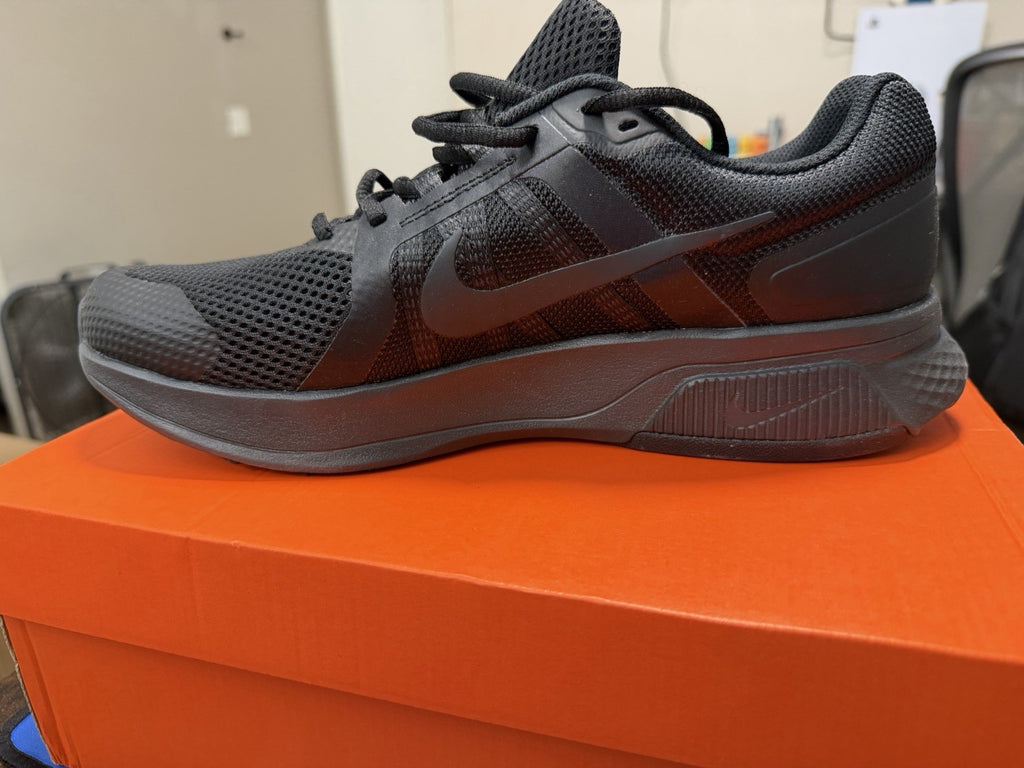 Nike Run Swift 2 Men's Black Mesh Breathable Running Shoes Size 12 CU3517