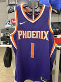 Phoenix Suns Devin Booker Authentic NBA Jersey Number 1 Size Large NWT Swingman