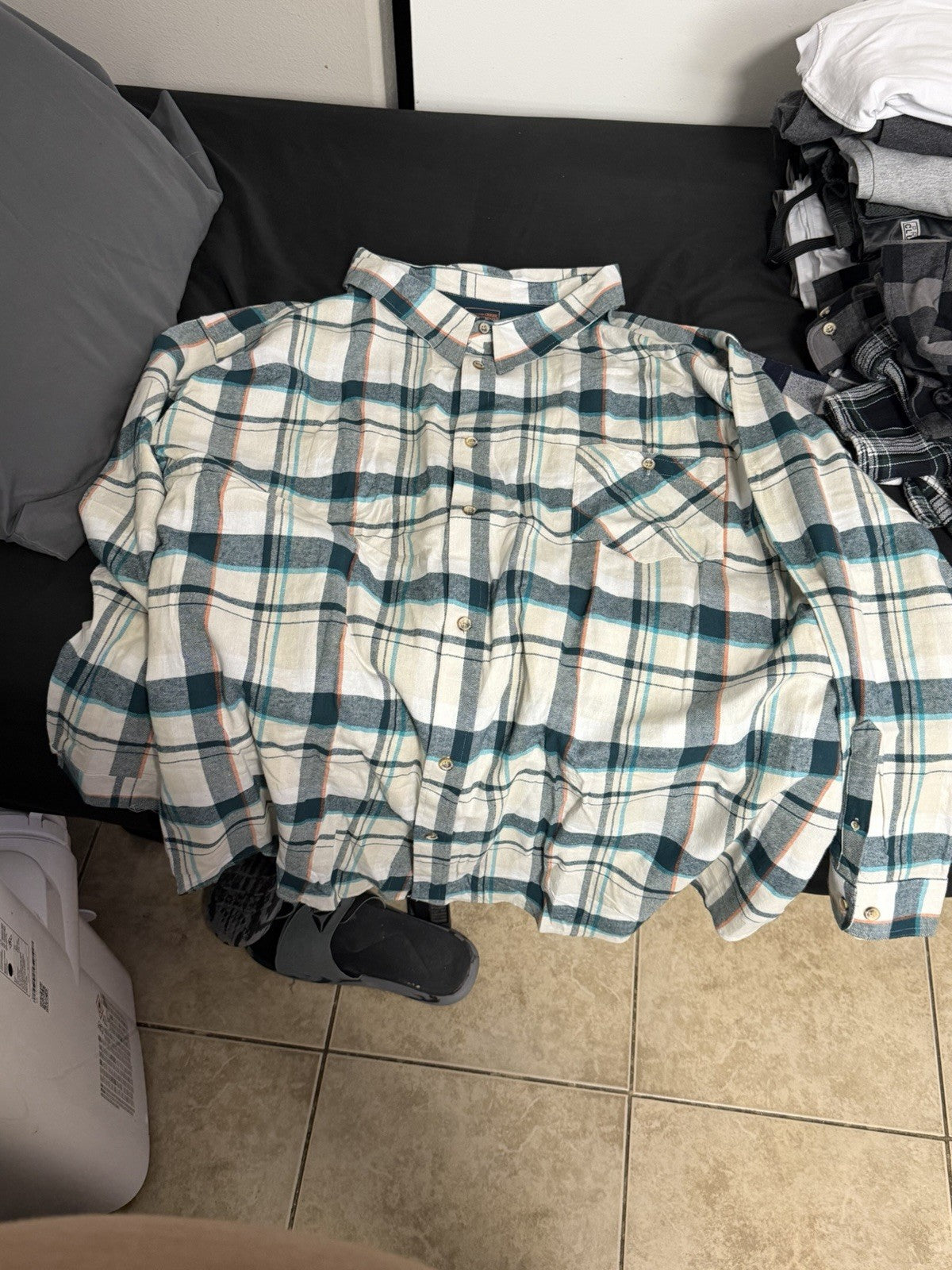 Boulder Creek & bigdude Big & Tall 7XL 8XL Plaid Flannel ALL 4 for $40
