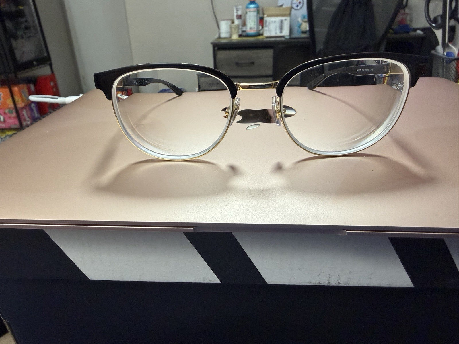 Ray-Ban RB8422 2890 Gold Metal/Plastic Full Rim Eyeglass Frames 52-19-145