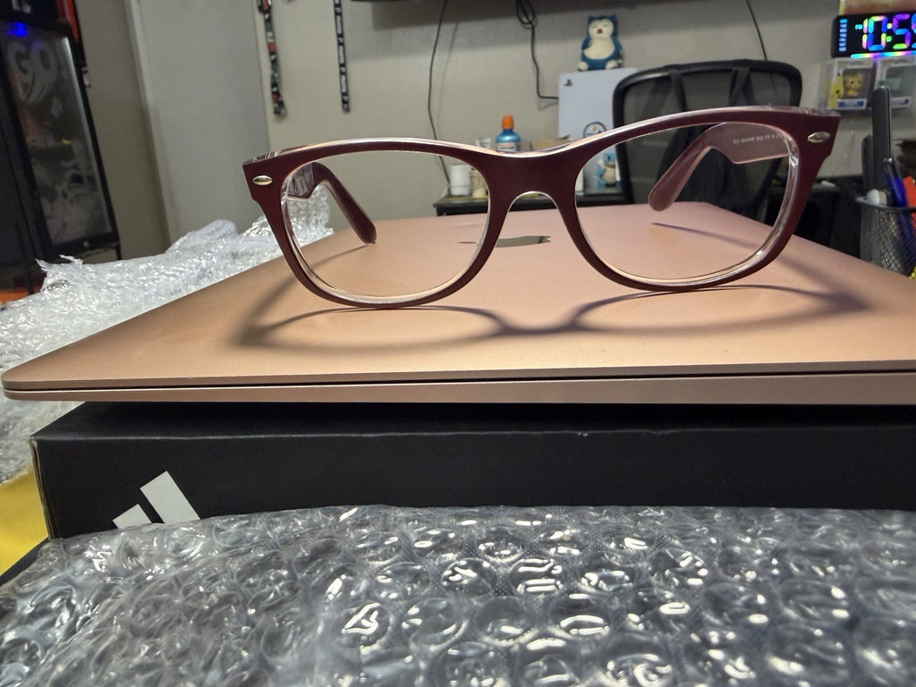 Ray-Ban RB2132 New Wayfarer Purple Plastic Eyeglass Frames 52-18-145