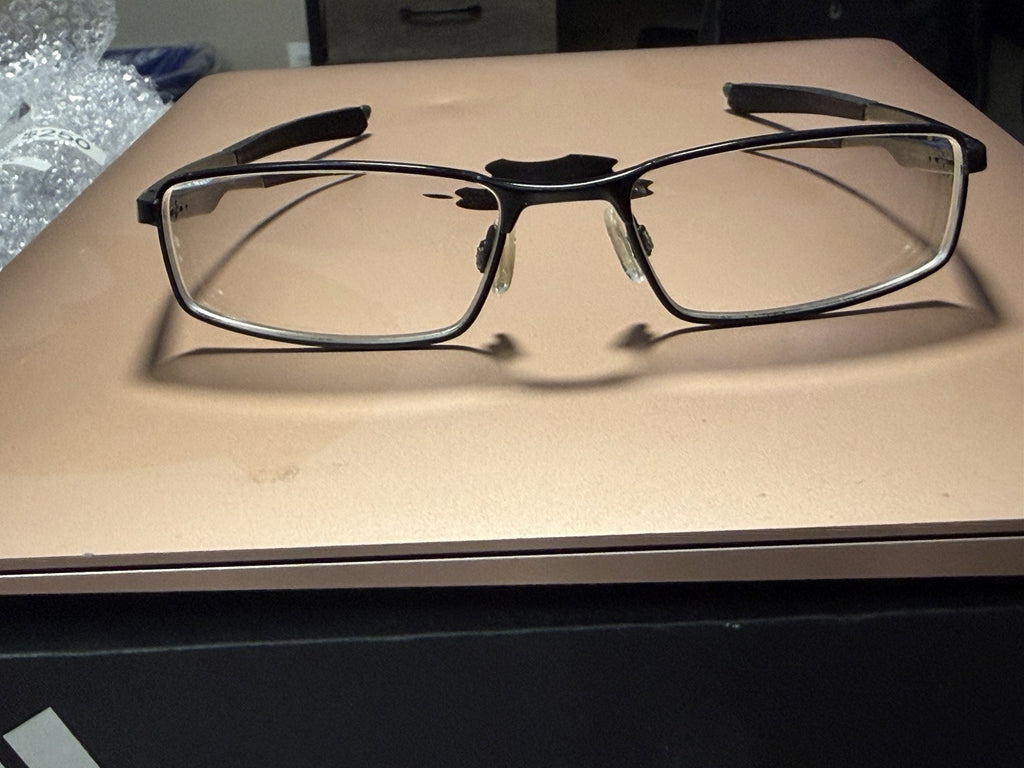 Oakley 53 O 18 Black Rectangular Full Rim Eyeglass Frames 53-18-133