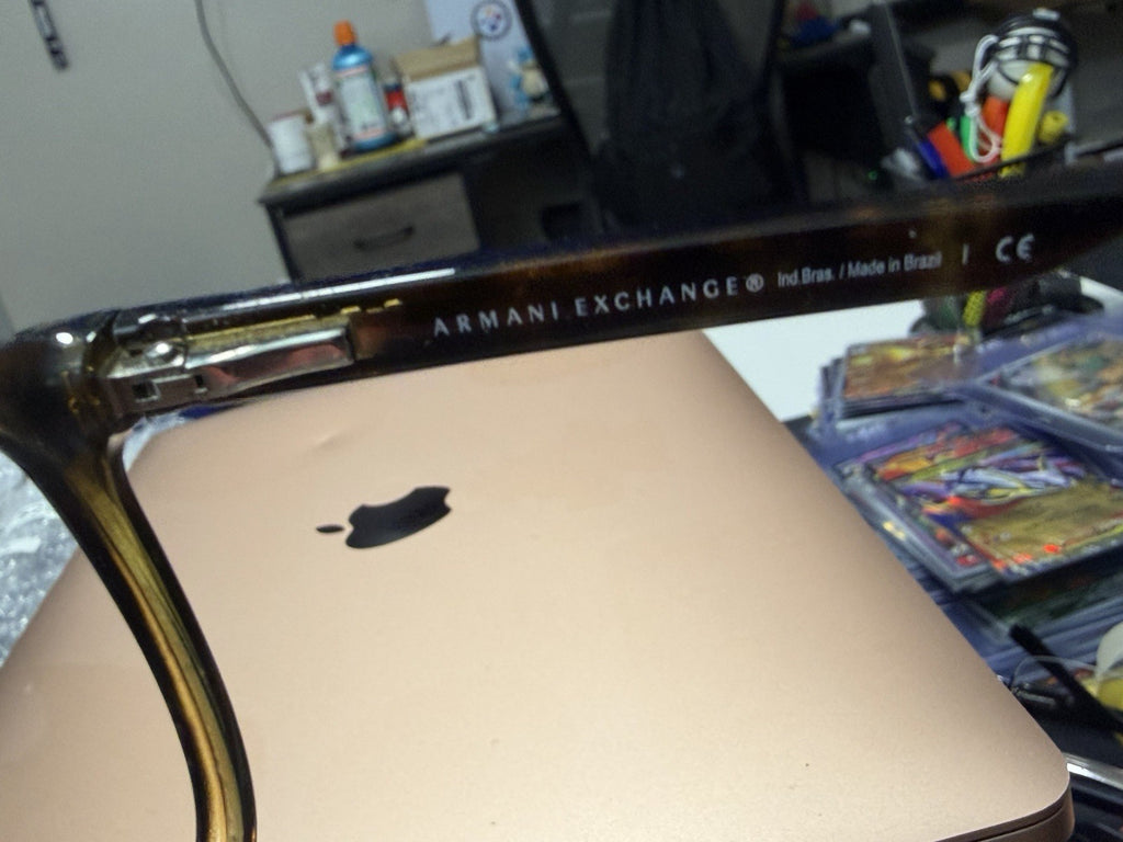 Armani Exchange AX3048 8037 Brown Tortoise Plastic Full Rim Frames 54-17-140