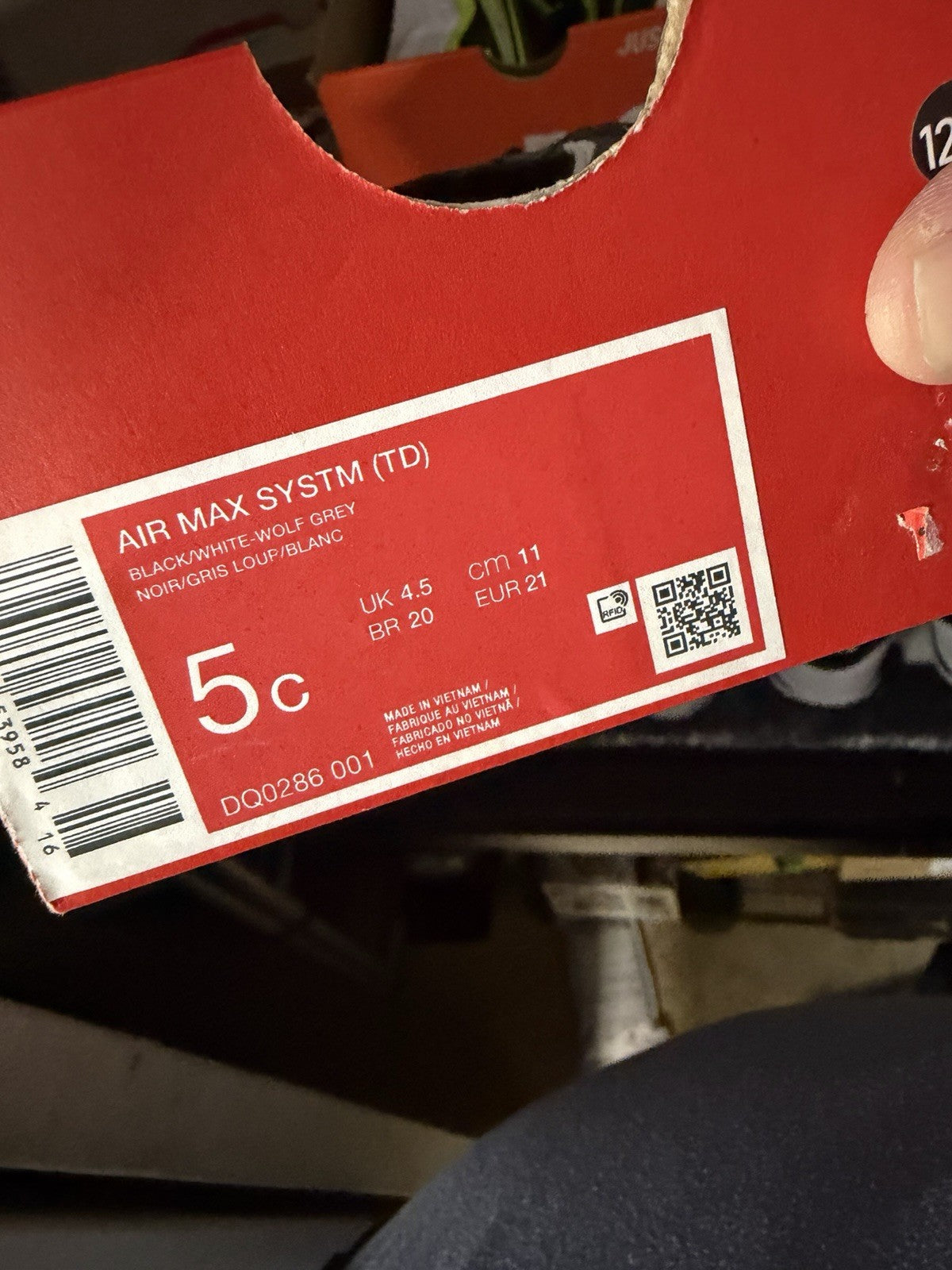 Size 5 (GS) - Nike Air Max 90 Low Layered Swoosh