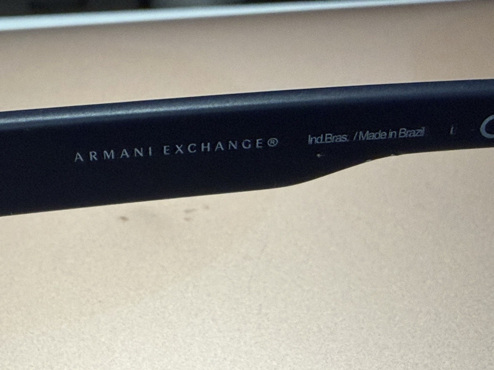 Armani Exchange AX3016 8053 Clear Plastic Full Rim Eyeglass Frames 53-17-145