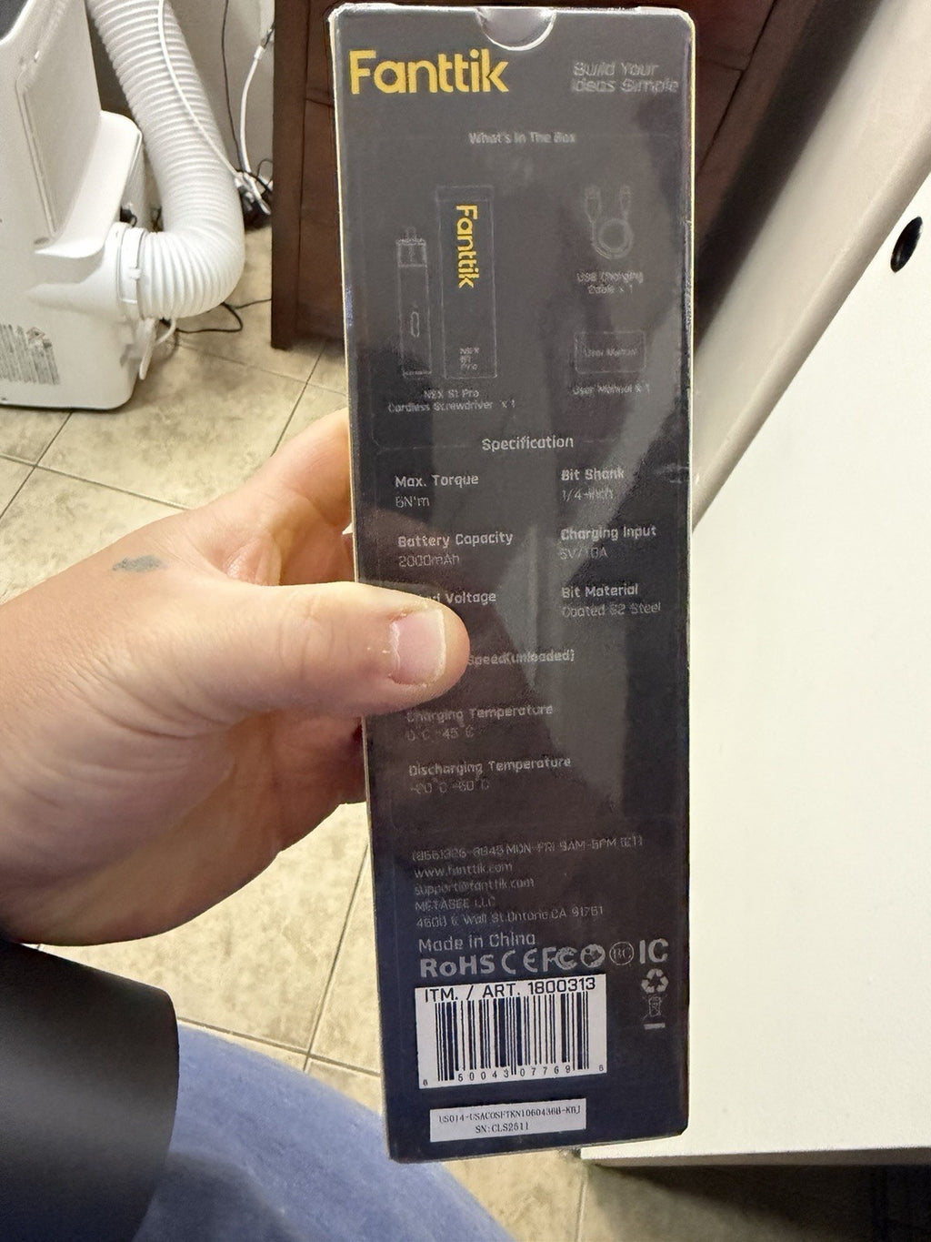 Fantikk electric screwdriver