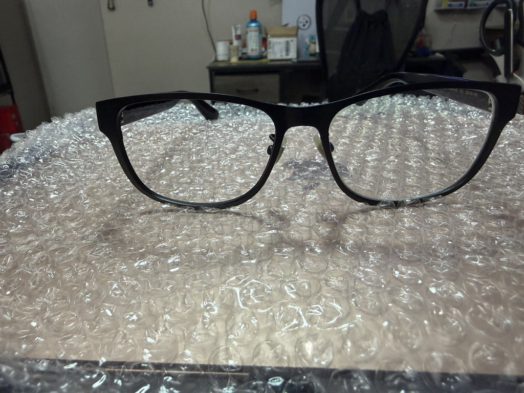 Gucci GG0007OZ 001 Black Plastic Full Rim Eyeglass Frames 56-17-145