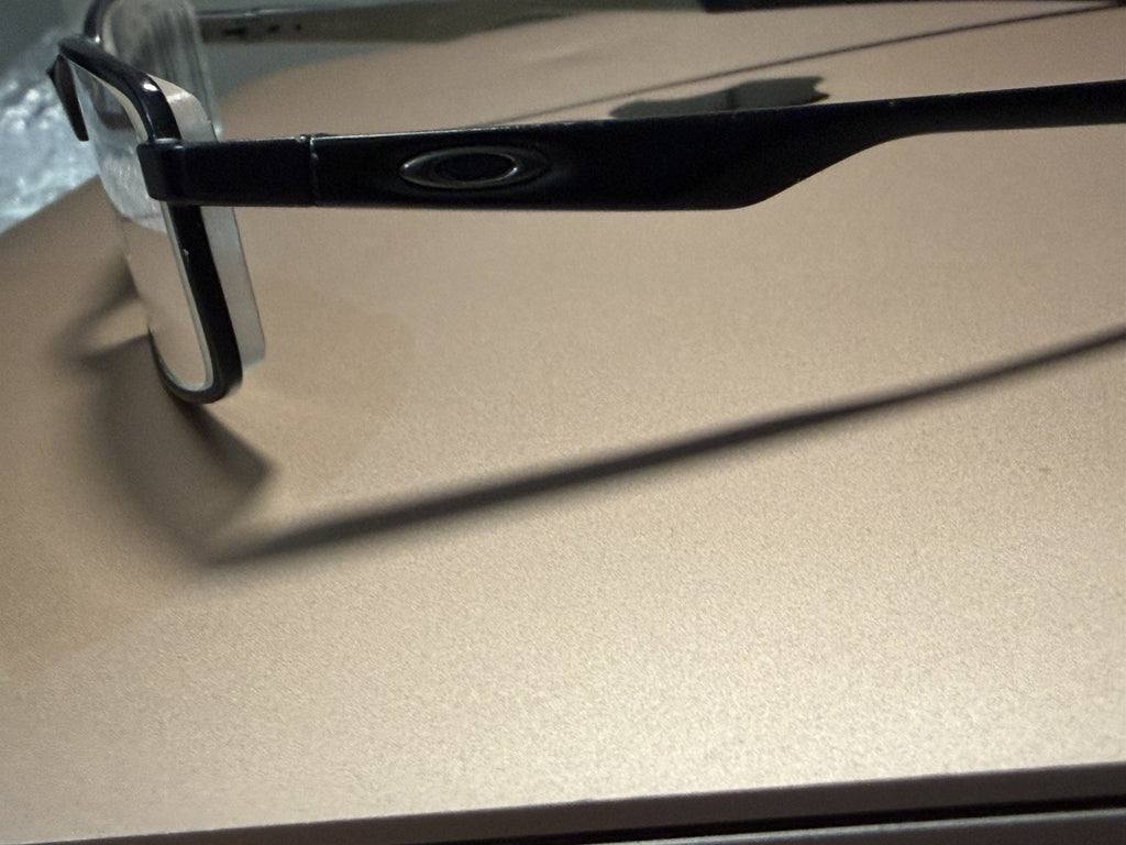 Oakley 53 O 18 Black Rectangular Full Rim Eyeglass Frames 53-18-133