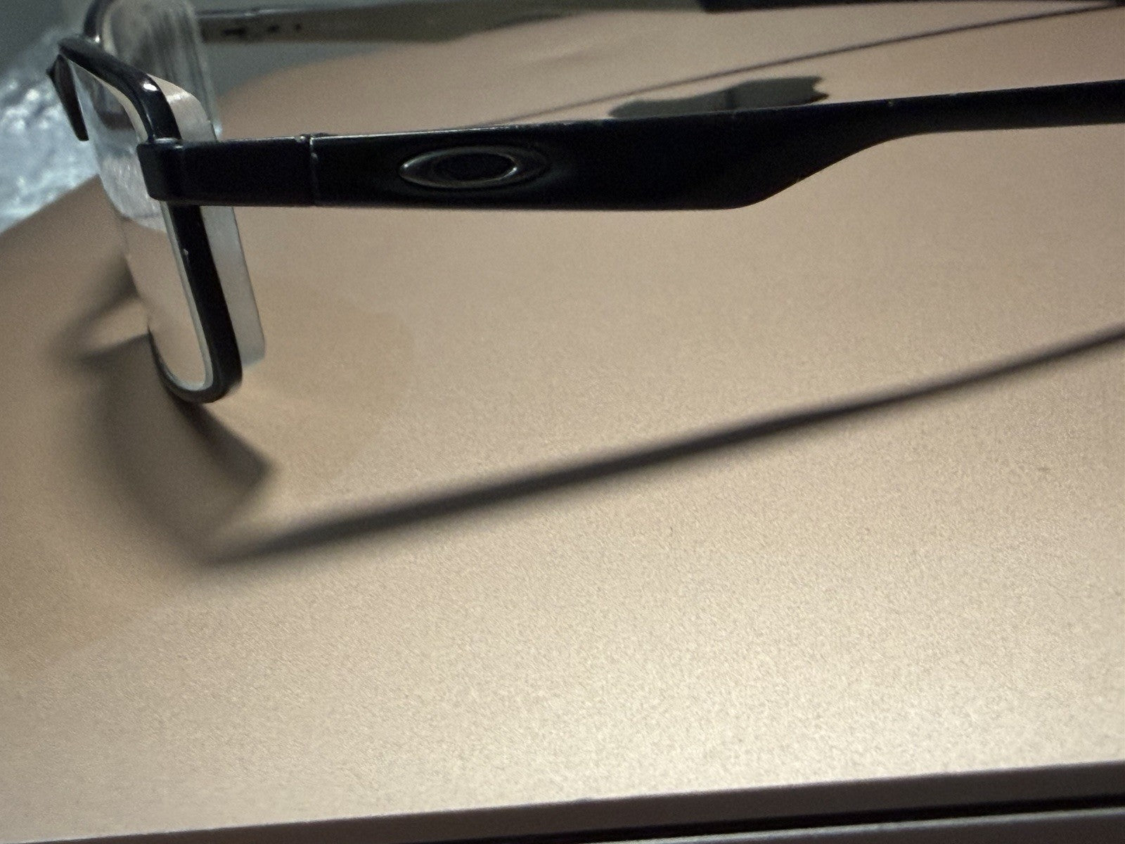 Oakley 53 O 18 Black Rectangular Full Rim Eyeglass Frames 53-18-133