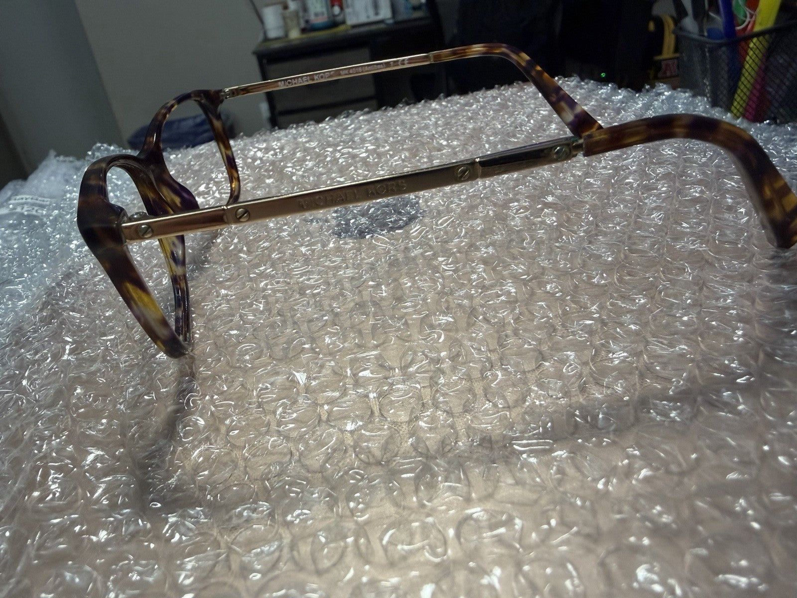 Michael Kors MK4016 Antibes Brown Tortoise Plastic Full Rim Frames 53-17-140
