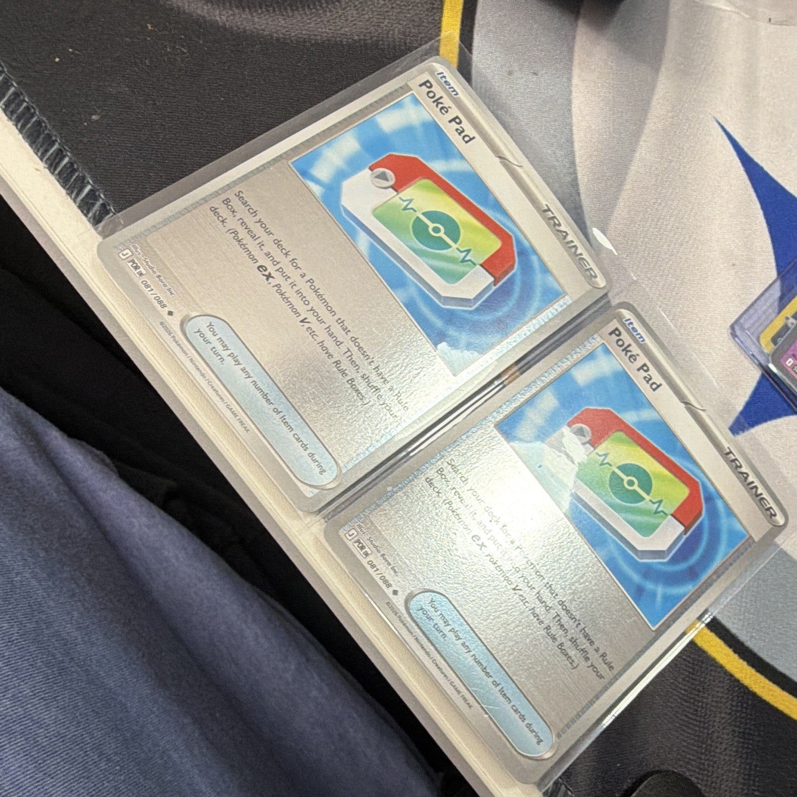Pokemon TCG XY Poke Pad 122/146 Reverse Holo Trainer Card Lot of 2 EN