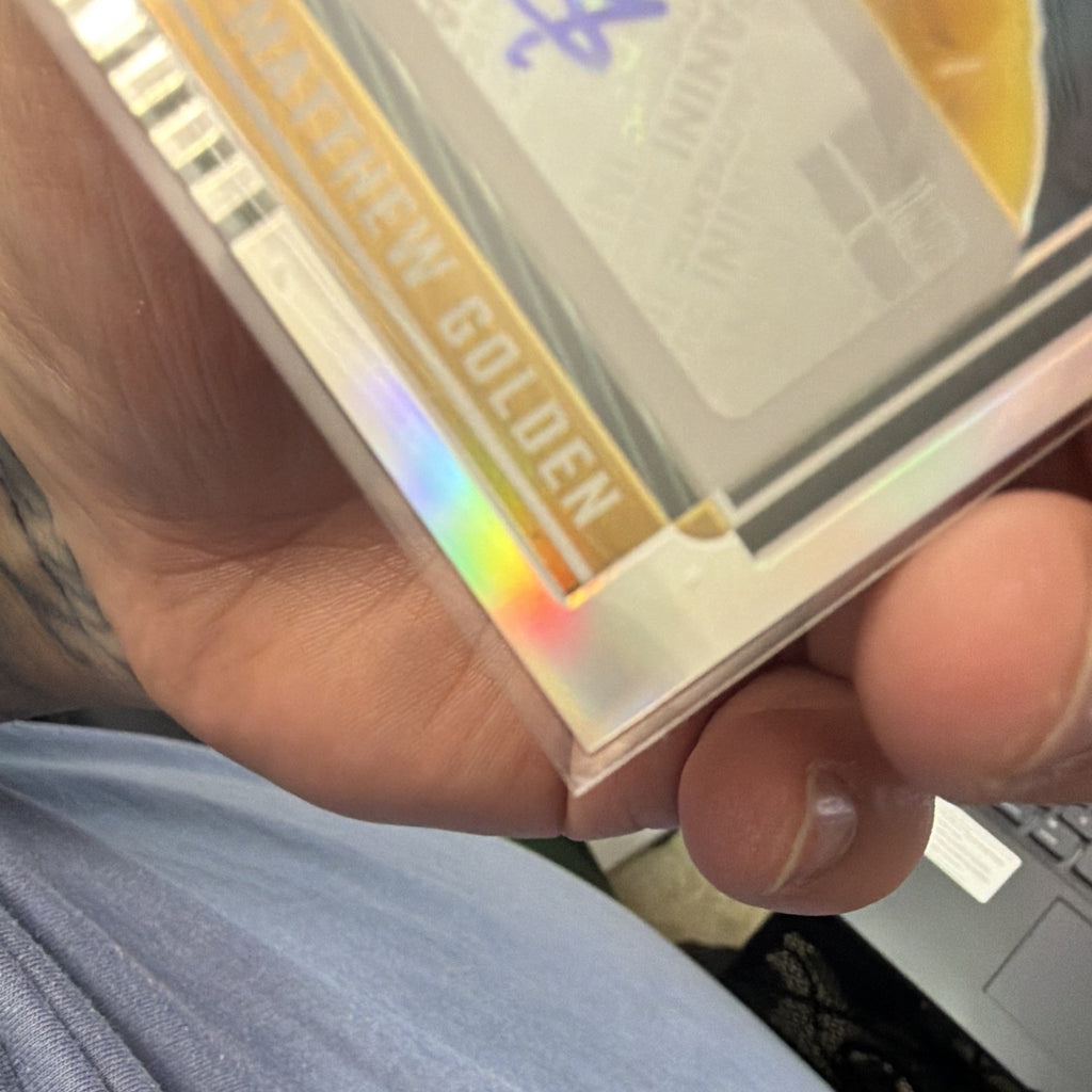 2025 Panini Donruss Optic Matthew Golden #SSH-4 RC Auto Signature Series Holo