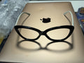 kate spade new york ANGELIQUES FUBY7 Black Cat Eye Frames 55-16-135