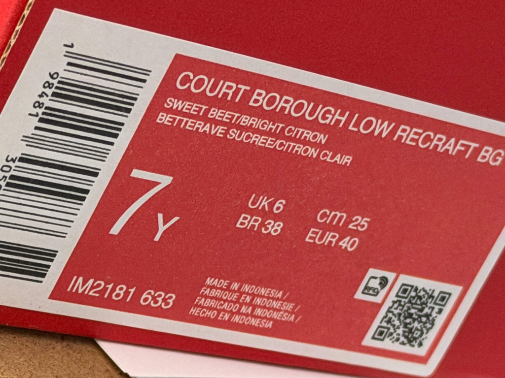 Nike court borough low