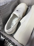 adidas by Stella McCartney Men's White Low Top Slip On Athletic Sneakers