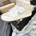 Air Jordan 1 Mid SE Craft Sneakers Size 6Y