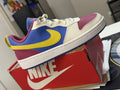 Nike Court Borough Low Recraft BG Unisex Kids Lace-Up Leather Sneakers 7Y 40