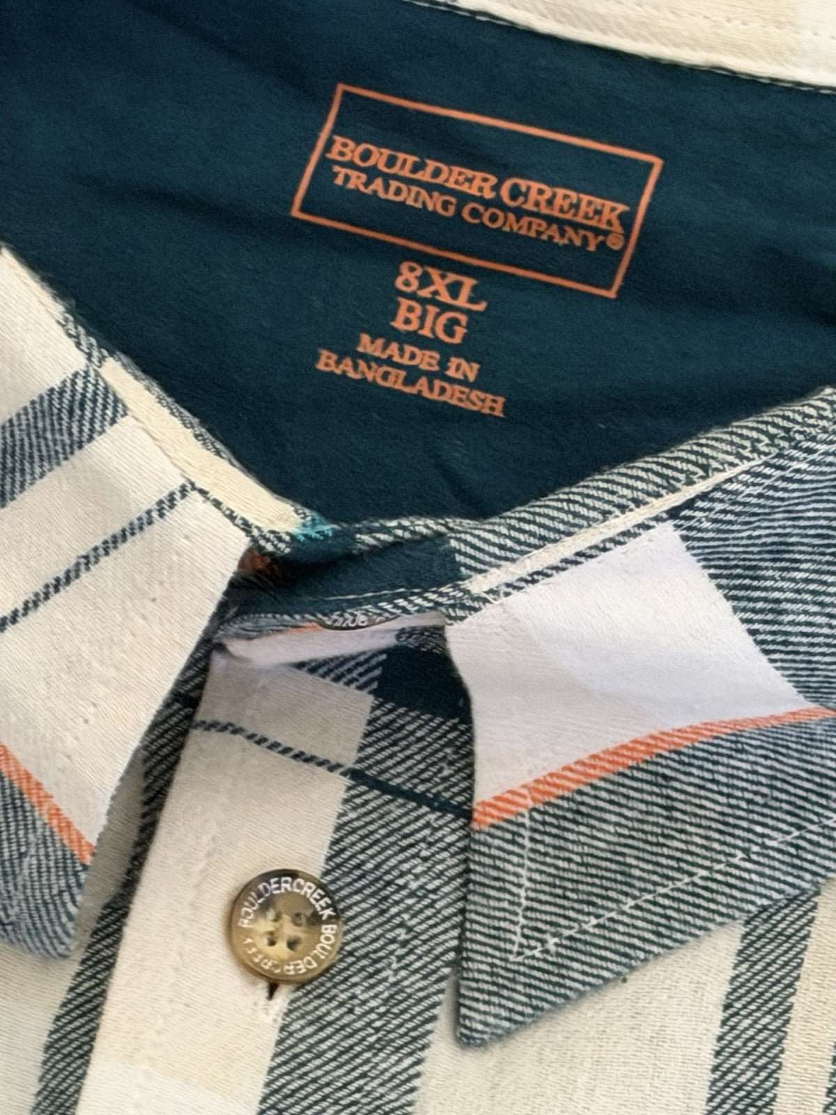 Boulder Creek & bigdude Big & Tall 7XL 8XL Plaid Flannel ALL 4 for $40