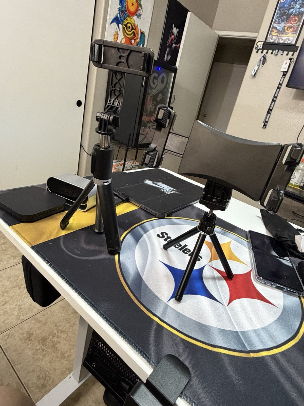 Universal Tablet Stand Holder Mini Tripod Adjustable Foldable, 30$ for both