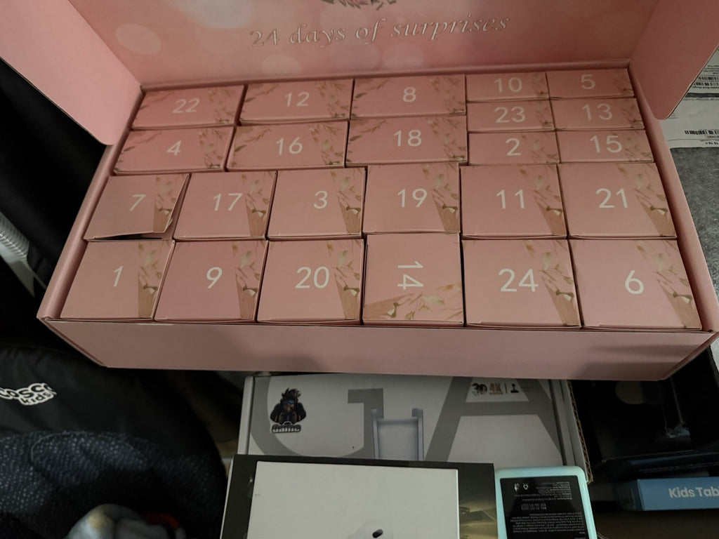 24 Days bath bombs different smells