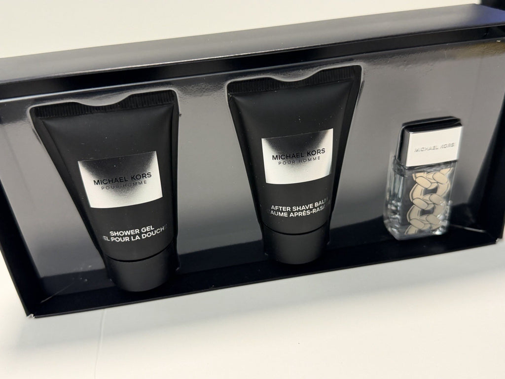 Michael Kors Pour Homme Gift Set w/ Shower Gel, After Shave Balm & Cologne