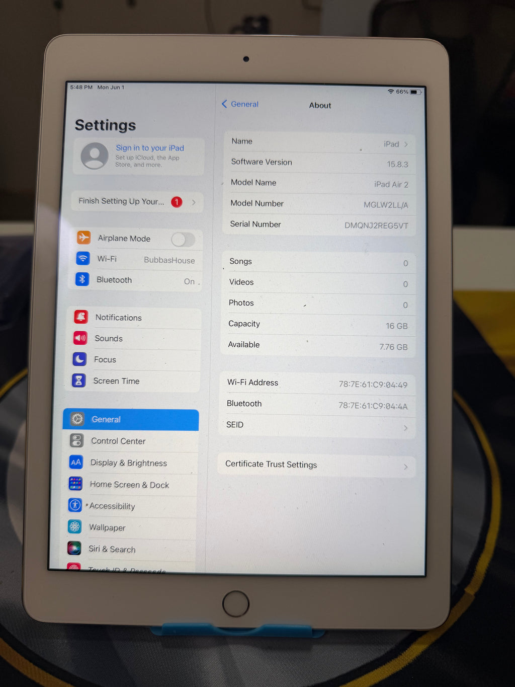 iPad Air 2