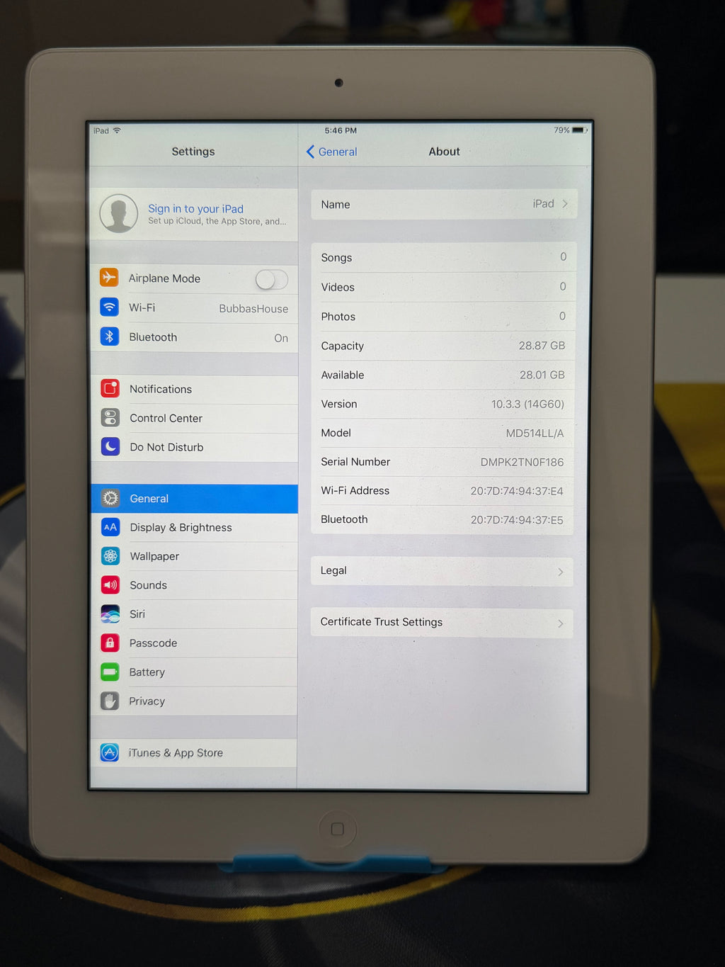 Ipad 4th gen